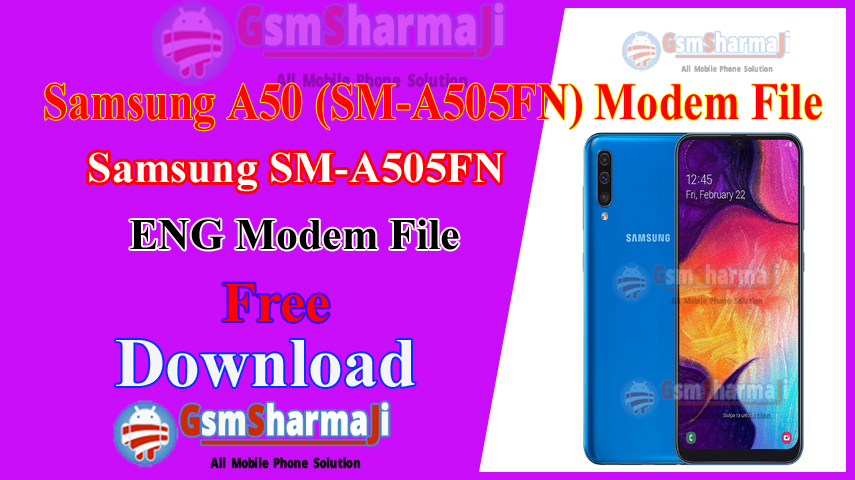 Samsung A50 ENG Modem File