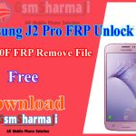 Samsung J2 Pro SM-J210F FRP Unlock File
