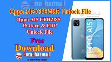 Oppo A15 CPH2185 Pattern & FRP Unlock File