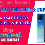 Oppo A54 CPH2239 Unlock File & FRP File Free SP Flash Tool