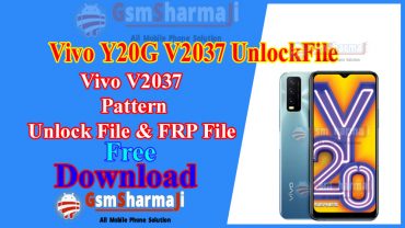 Vivo Y20G V2037 Pattern & FRP File