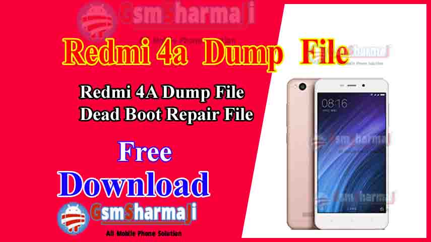 Redmi 4a Dump File