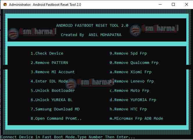 android Fastboot Reset Tool 2.0