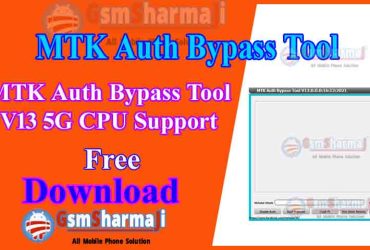MTK Auth Bypass Tool V13 5G CPU Support