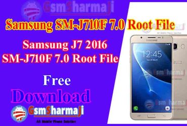 Samsung J7 2016 SM-J710F 7.0 Root File 1000% Tested