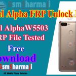 iTel Alpha W5503 FRP Unlock File Tested
