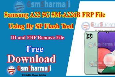 Samsung A22 5G SM-A226B Frp Unlock Free Download