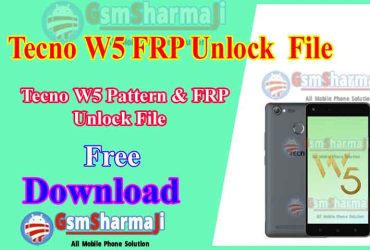 Tecno W5 Pattern & FRP Unlock By SP Flash Tool One Click