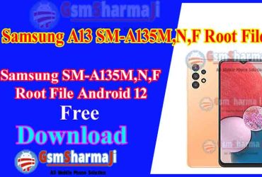 Samsung Galaxy A13 Root File Android 12 Free Download