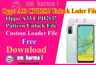Oppo A33 CPH2137 Unlock File Custom Loader Remove Lock QFIL Flash Tool