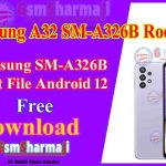 Samsung Galaxy A32 5G SM-A326B Root File Android 12 Free Download