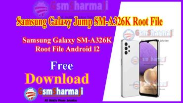 Samsung Galaxy Jump 5G SM-A326K Root File Android 12 Free Download