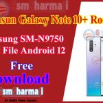 Samsung Galaxy Note 10+ SM-N9750 Root File Android 12 Free Download