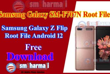 Samsung Galaxy Z Flip SM-F707N Root File Android 12 Free Download