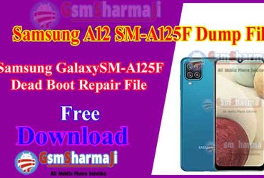 Samsung Galaxy A12 SM-A125F Dump File Free Download