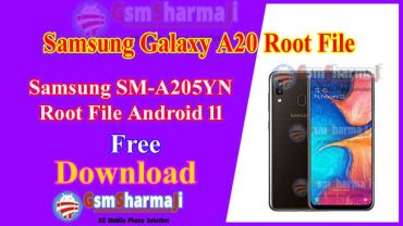 Samsung Galaxy A20 SM-A205YN Root File Android 11 Free Download