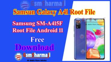 Samsung Galaxy A41 SM-A415F Root File Android 11 Free Download