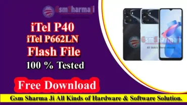 iTel P40 P662LN Flash File Official Firmware Free 100% Tested