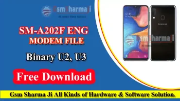 Samsung A20e SM-A202F ENG Modem File Free Download